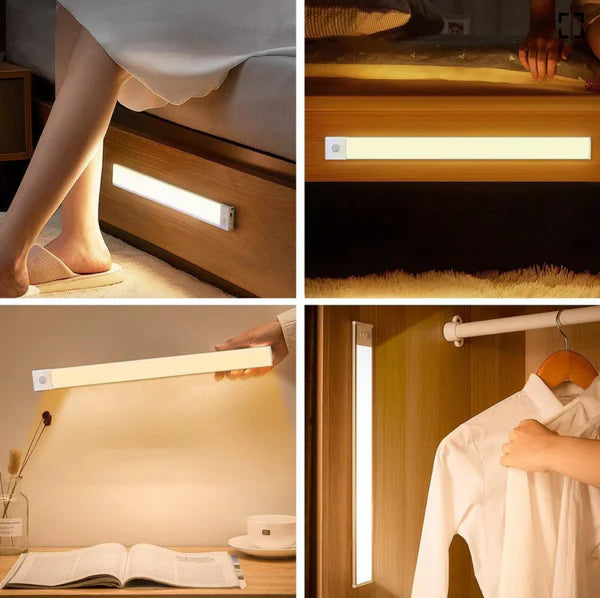 Lampă LED Wireless cu Senzor de Mișcare și Fixare Magnetică | 30 cm / 50 cm