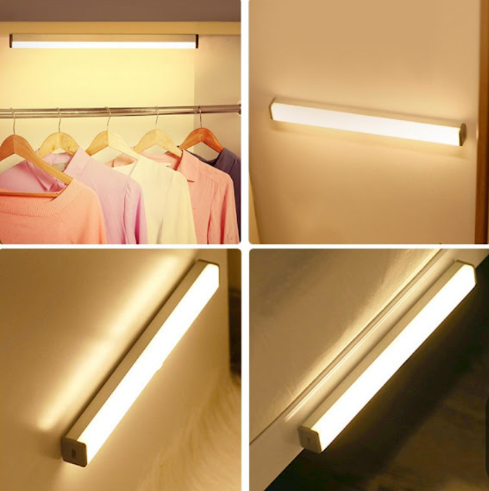 Lampă LED Wireless cu Senzor de Mișcare și Fixare Magnetică | 30 cm | 1+1 GRATIS